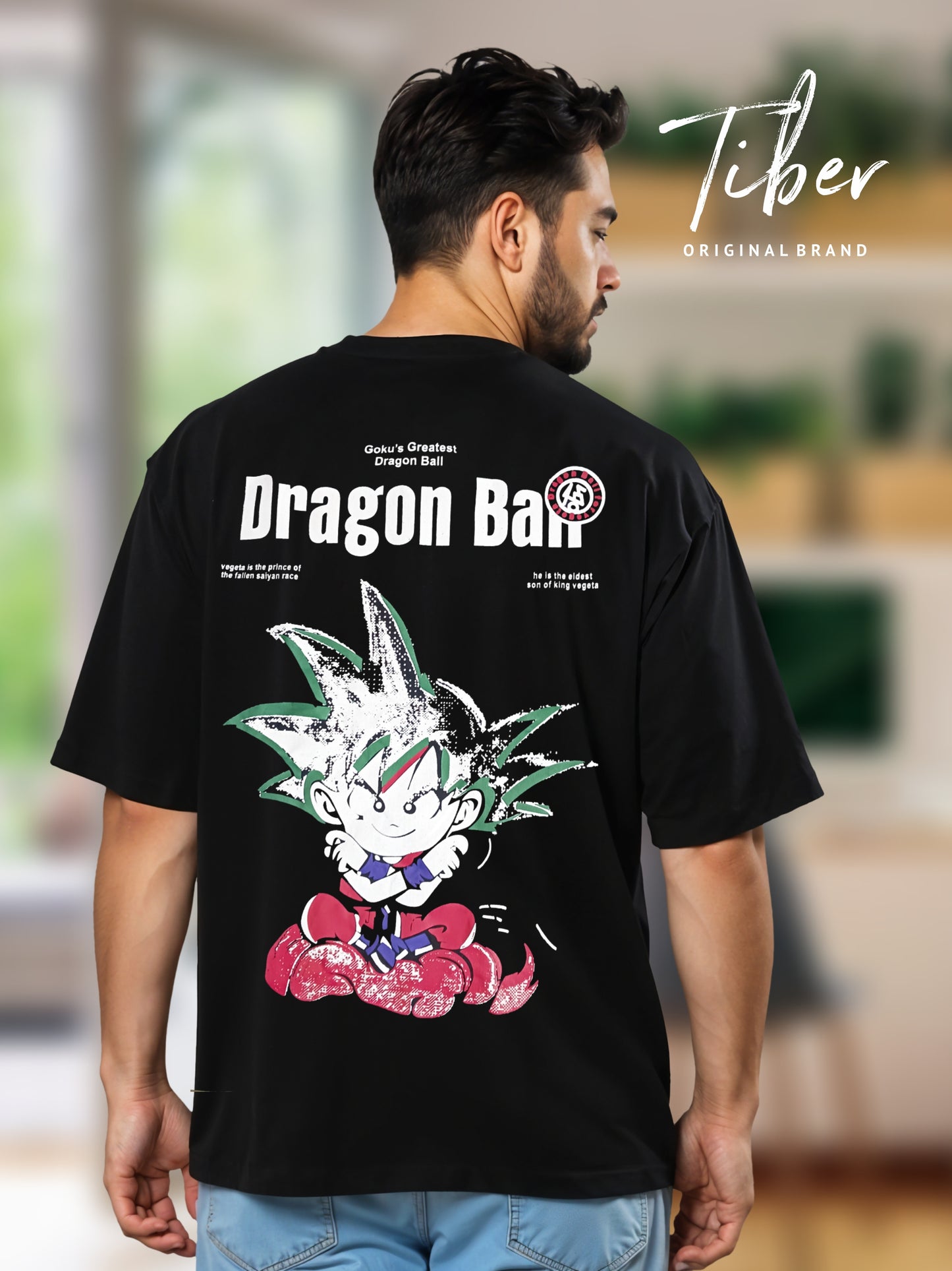 Men oversized T-shirt (Design : Dragon Ball)