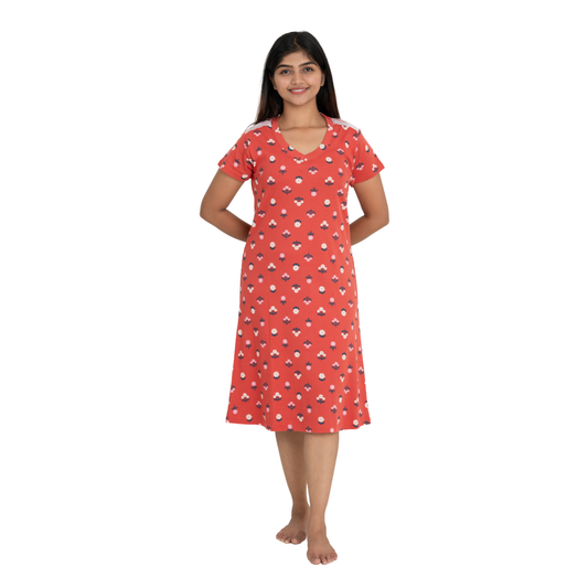Ditsy Floral print Sleep Dress