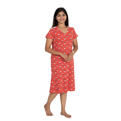 Ditsy Floral print Sleep Dress