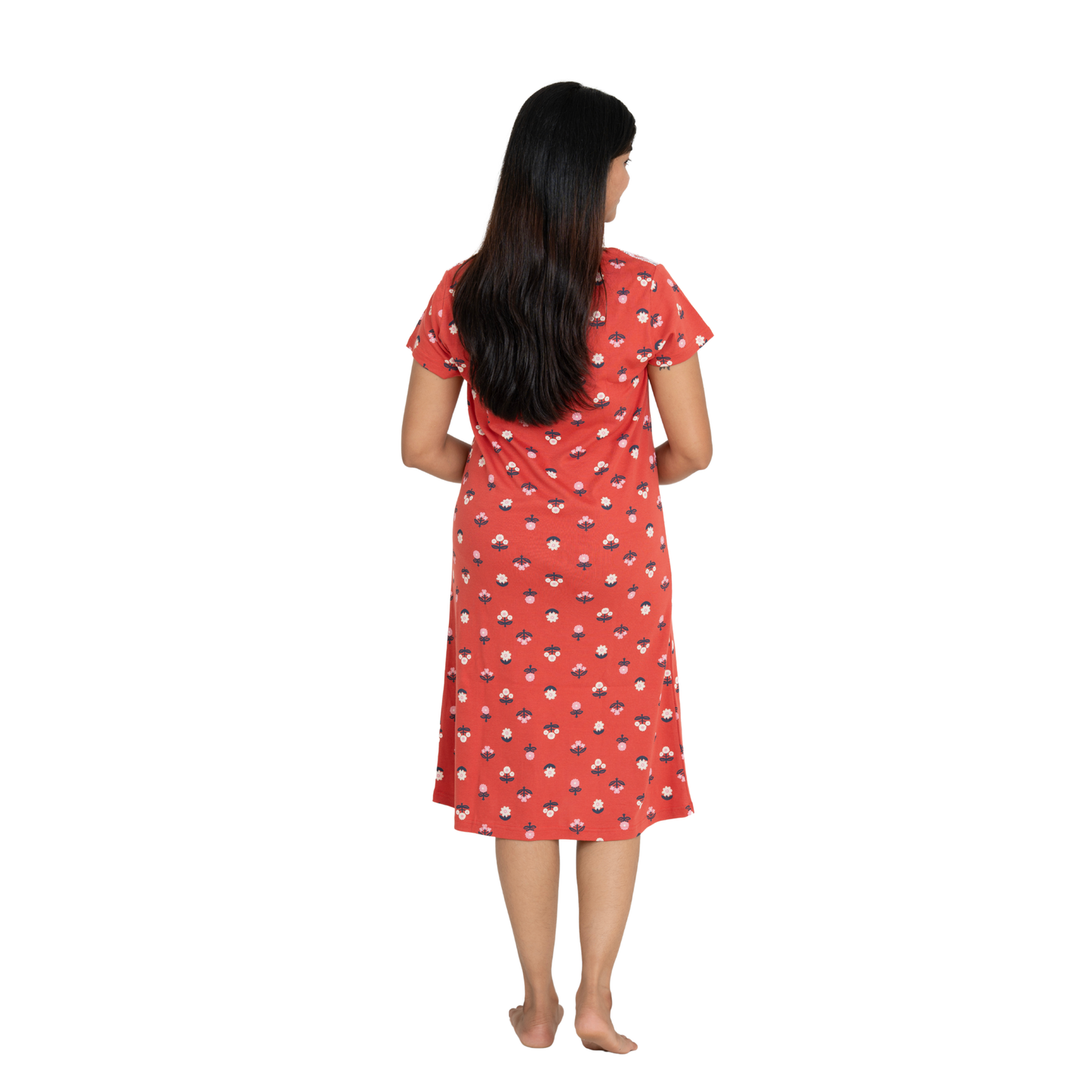 Ditsy Floral print Sleep Dress