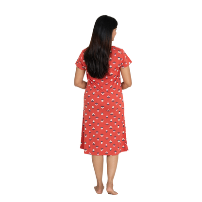 Ditsy Floral print Sleep Dress