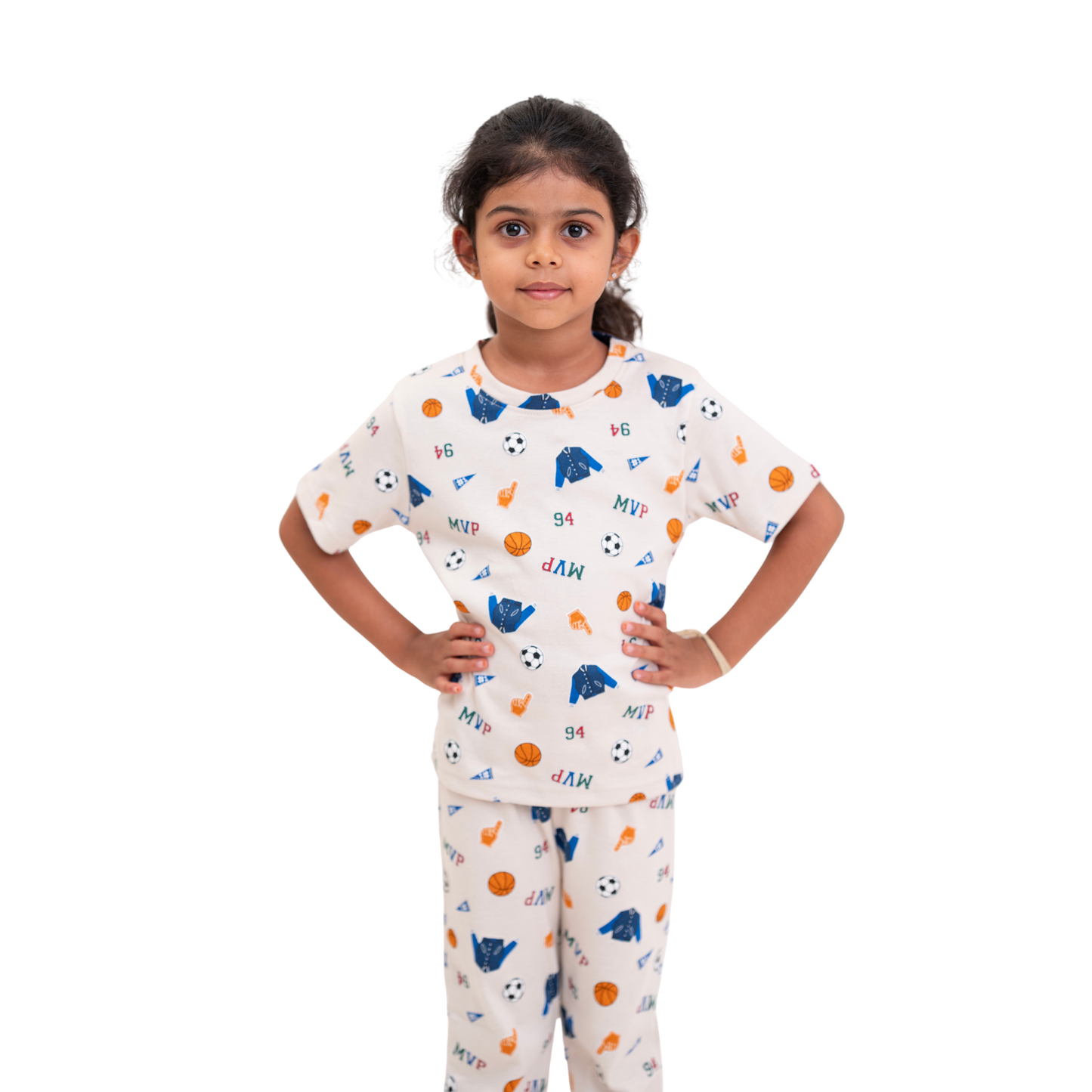 Basketball print co-ords (unisex)