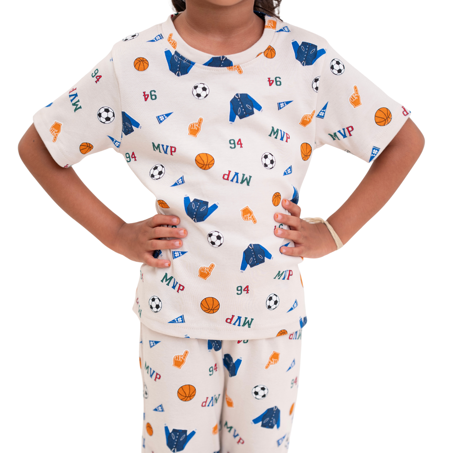 Basketball print co-ords (unisex)