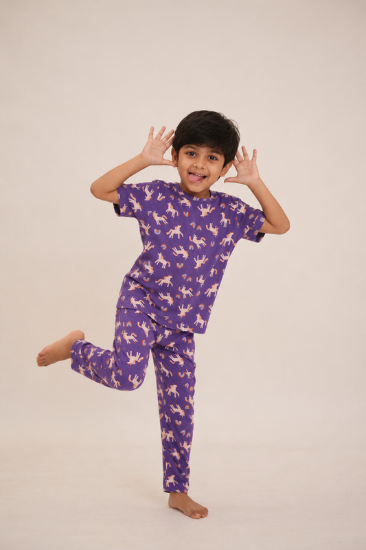 Whimsical Unicorn Print Co-ords