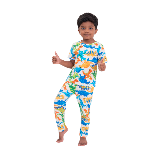 Dinosaurs print co-ords (unisex)