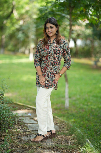 Kalamkari Ethnic Co-Ord Set
