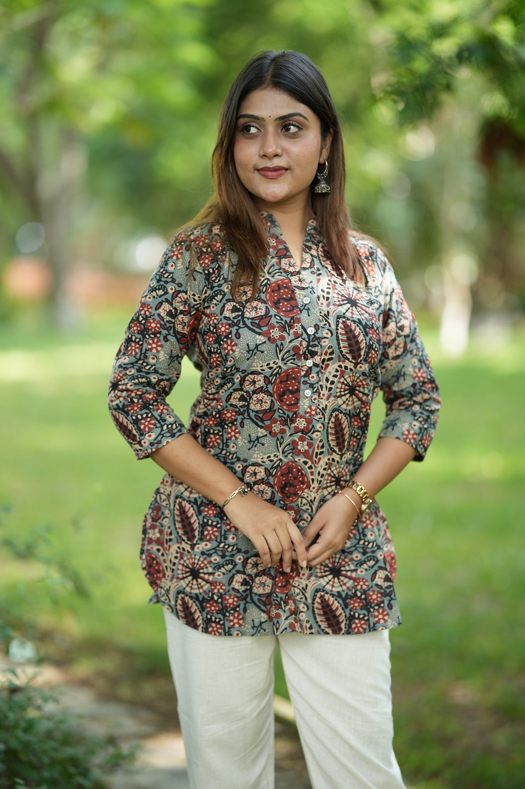 Kalamkari Ethnic Co-Ord Set
