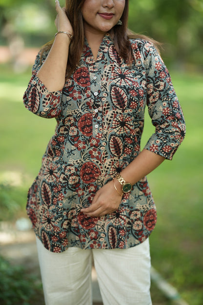 Kalamkari Ethnic Co-Ord Set