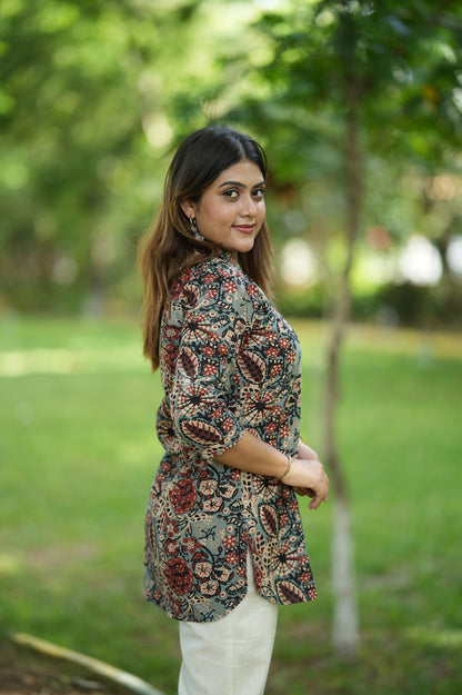 Kalamkari Ethnic Co-Ord Set