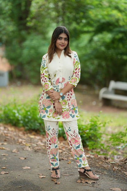 Floral Fusion Co-Ord set