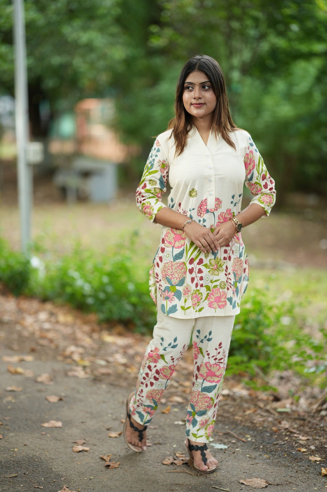 Floral Fusion Co-Ord set