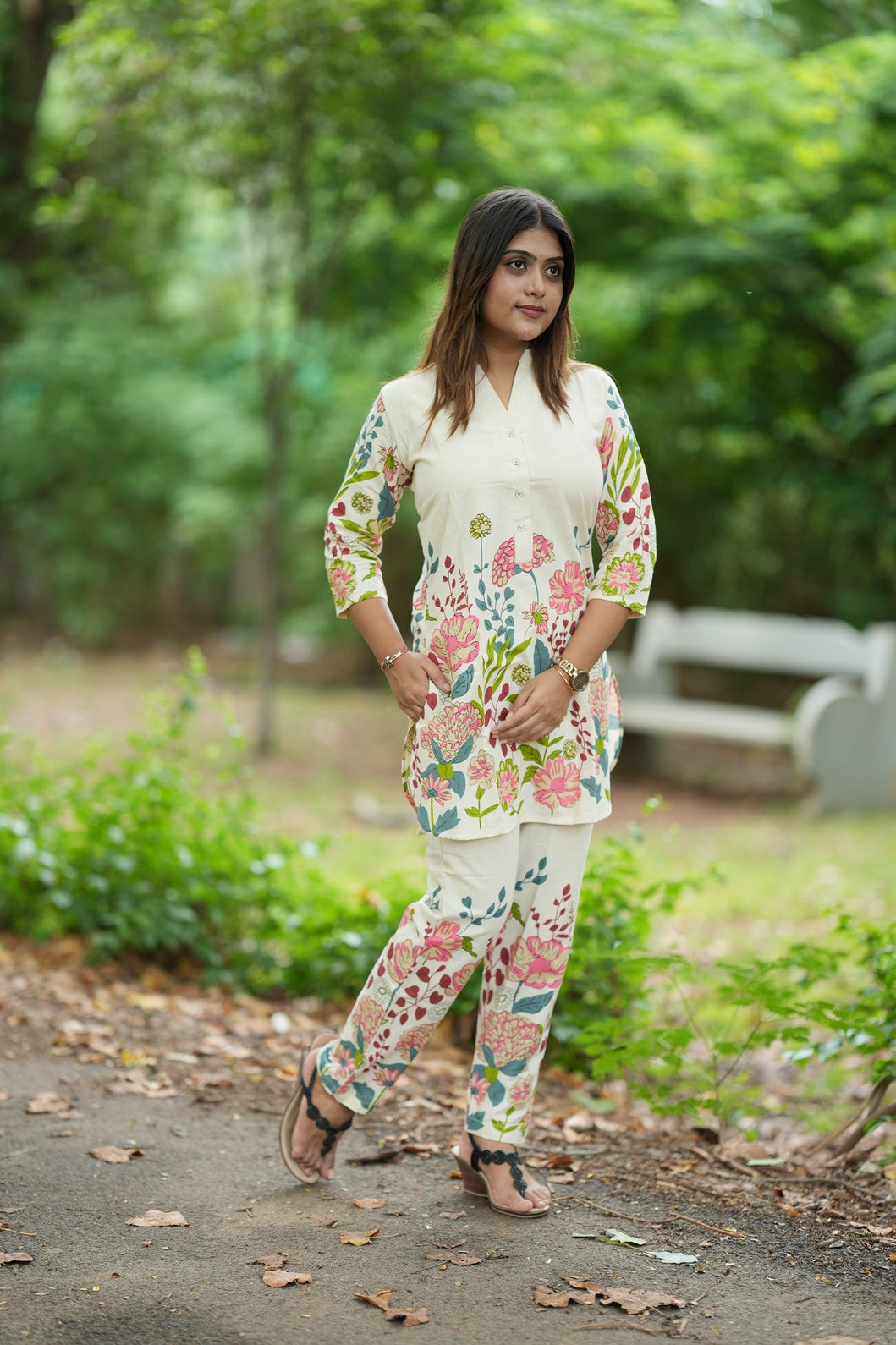 Floral Fusion Co-Ord set