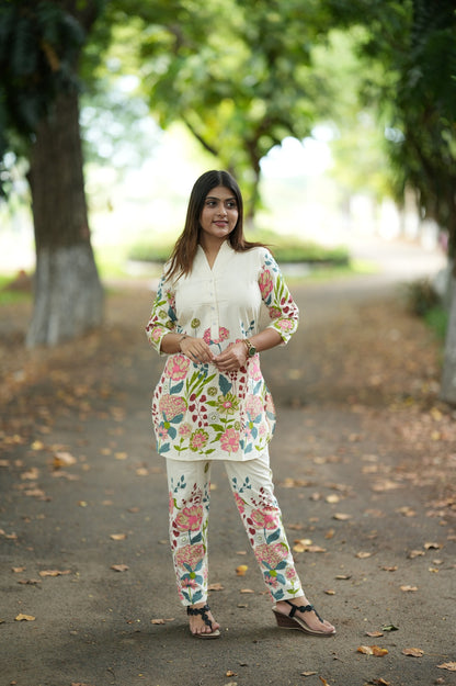 Floral Fusion Co-Ord set