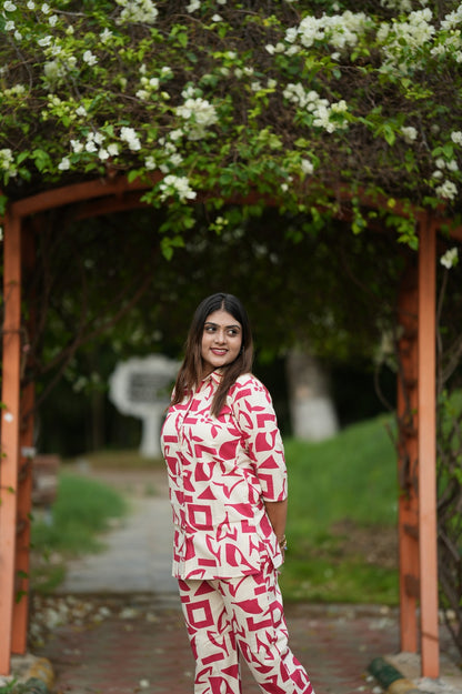 Cherry Checks co-ord set