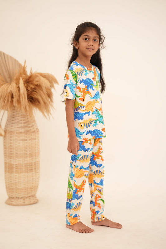 Dinosaurs print co-ords (unisex)