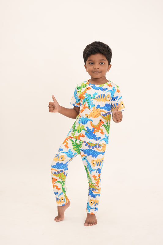 Dinosaurs print co-ords (unisex)
