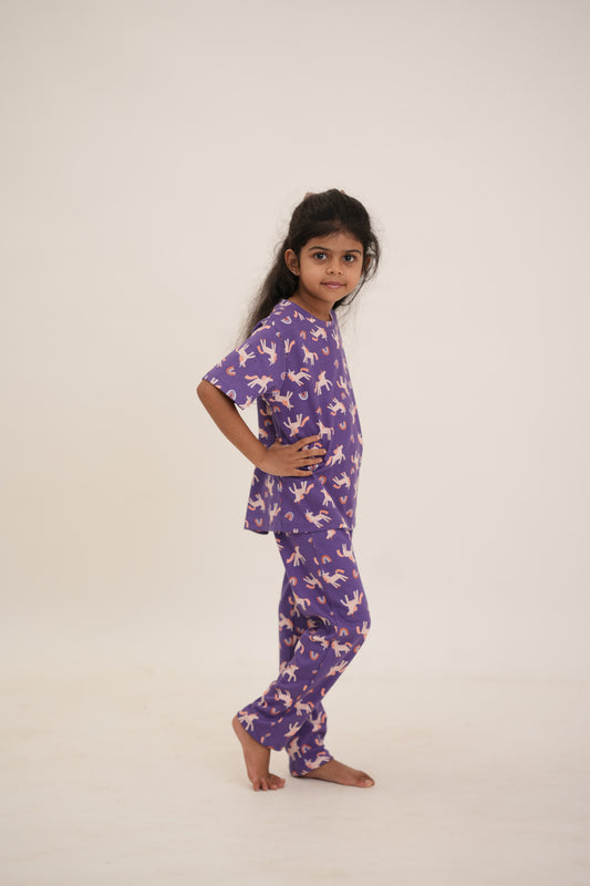 Whimsical Unicorn Print Co-ords