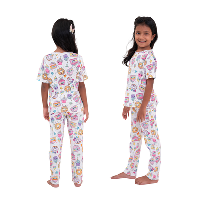 Ice cream & Donut print co-ords (unisex)