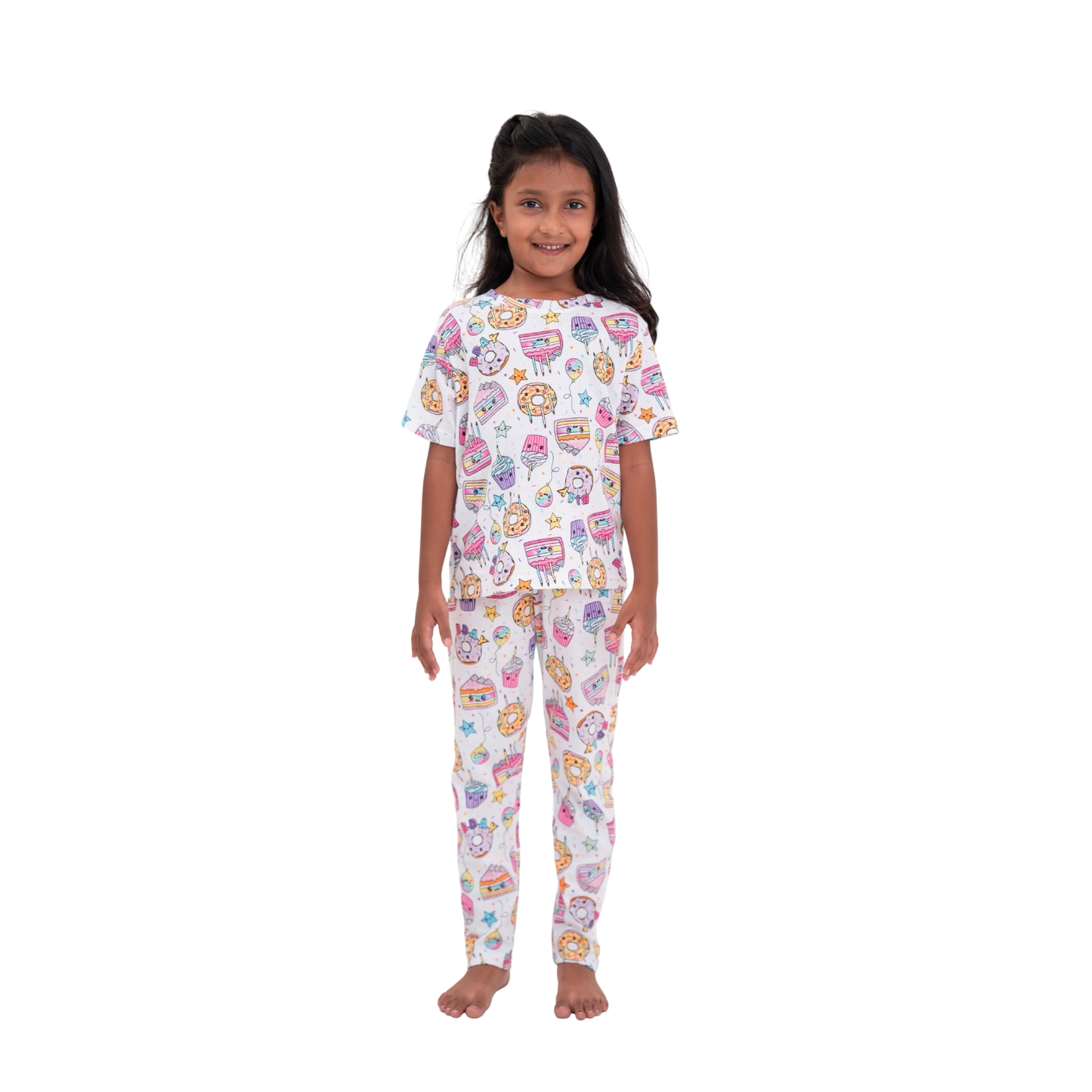 Ice cream & Donut print co-ords (unisex)