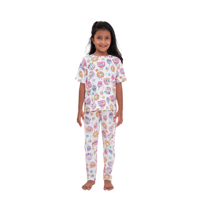 Ice cream & Donut print co-ords (unisex)