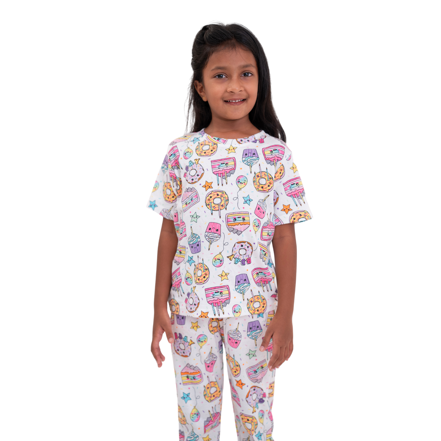 Ice cream & Donut print co-ords (unisex)
