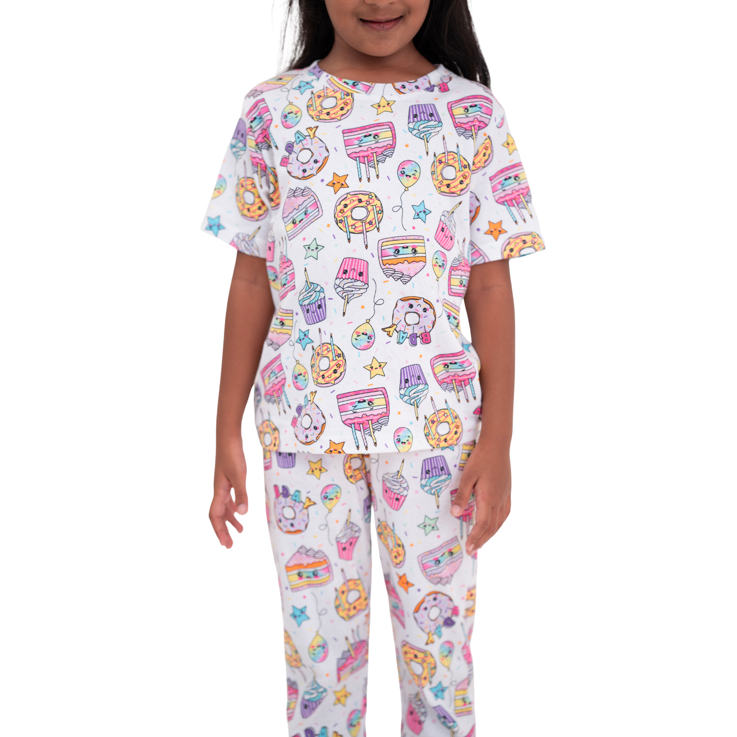 Ice cream & Donut print co-ords (unisex)