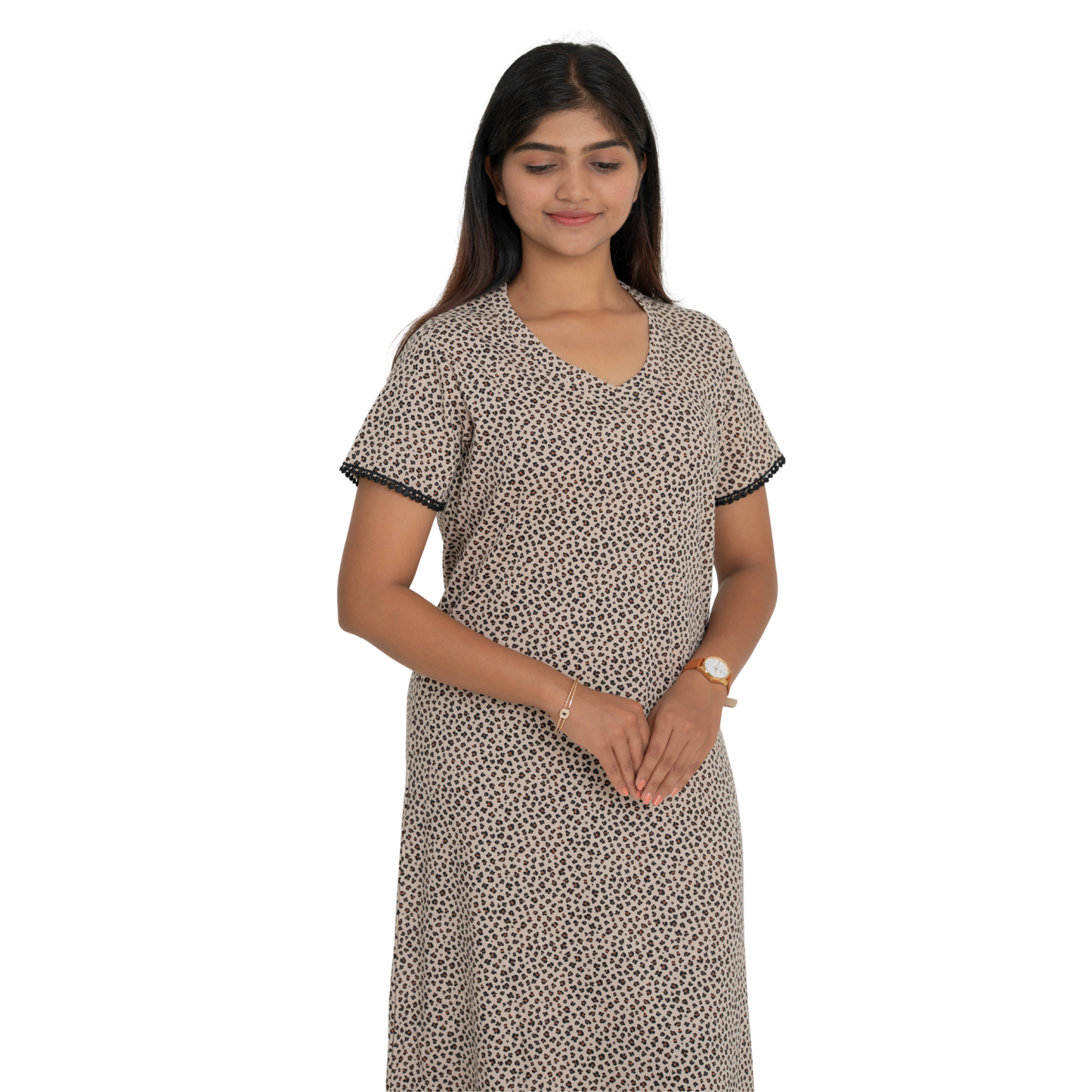 Playful animal print Sleep Dress