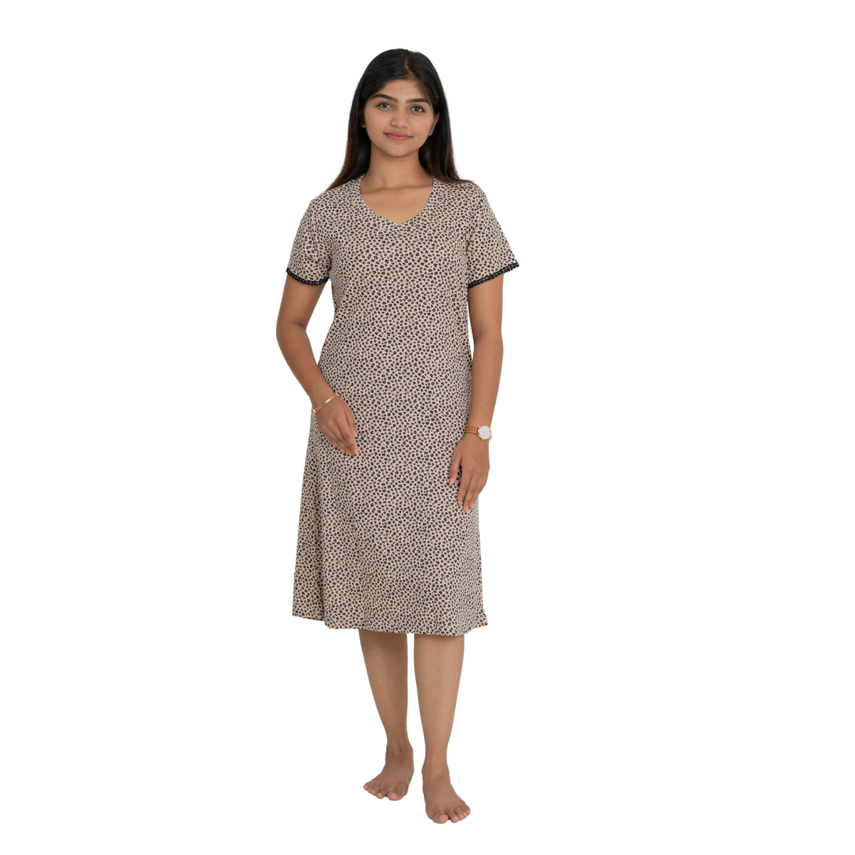 Playful animal print Sleep Dress