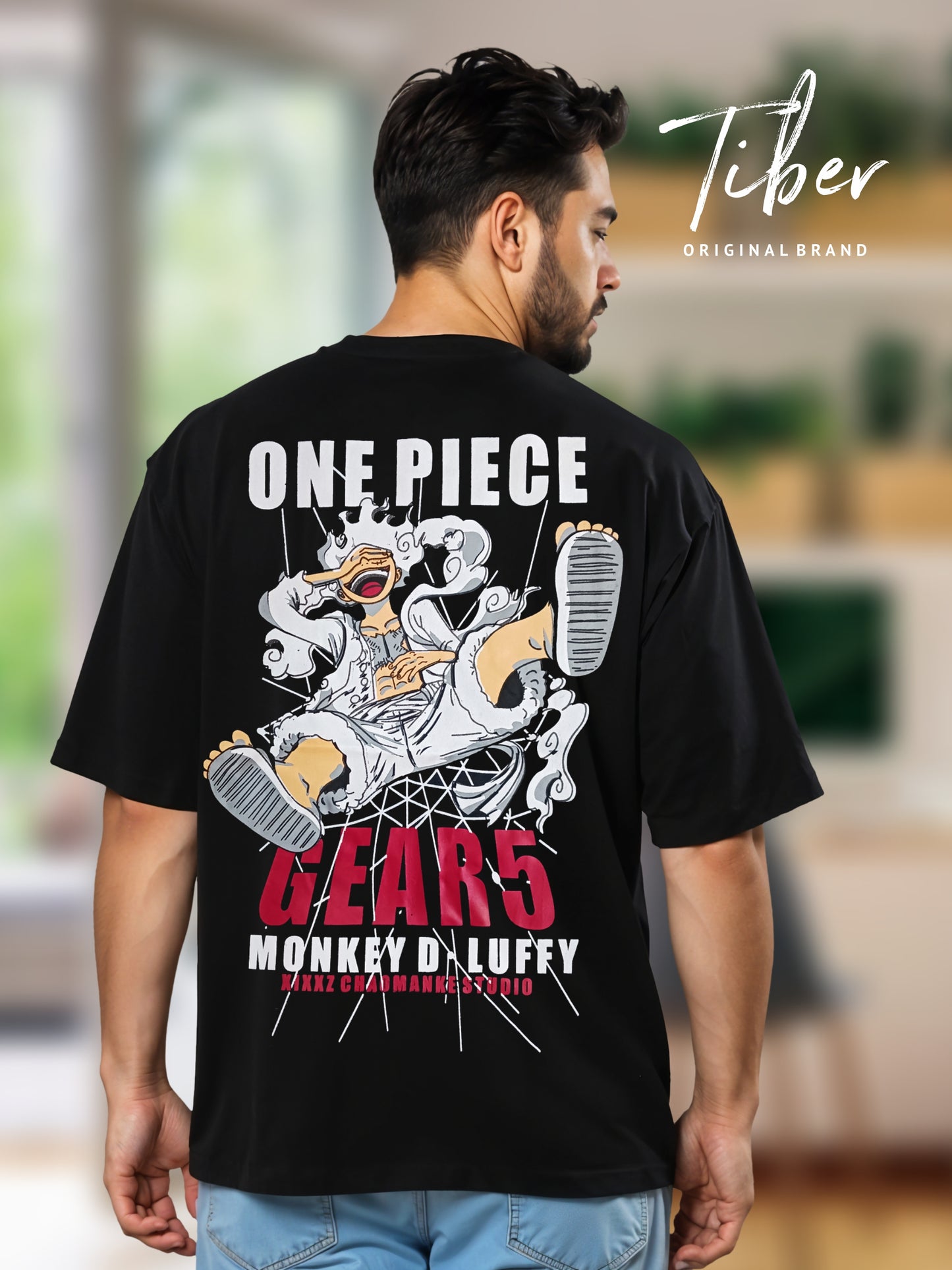 oversized T-shirt(Design: laughing out loud)